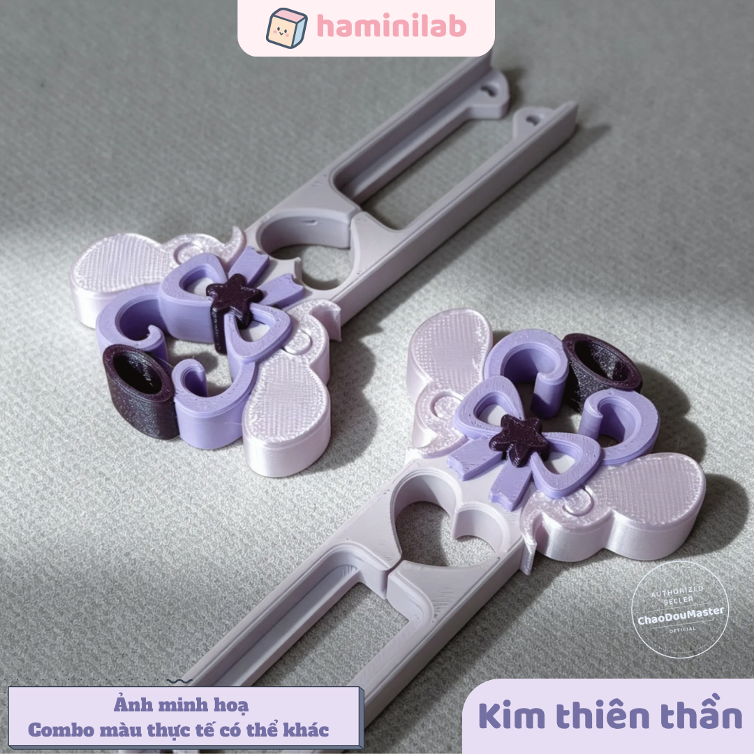 Kim đôi gắp hạt nhựa ủi 2.6mm HAMINI hỗ trợ xếp đính hạt pixel art chính xác tiện lợi, đồ chơi DIY handmade