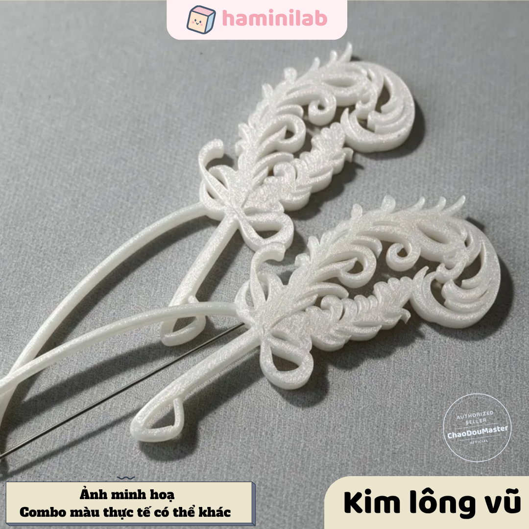 Kim đơn lông vũ gắp hạt nhựa ủi 2.6mm HAMINI hỗ trợ xếp đính hạt pixel art chính xác tiện lợi, đồ chơi DIY handmade