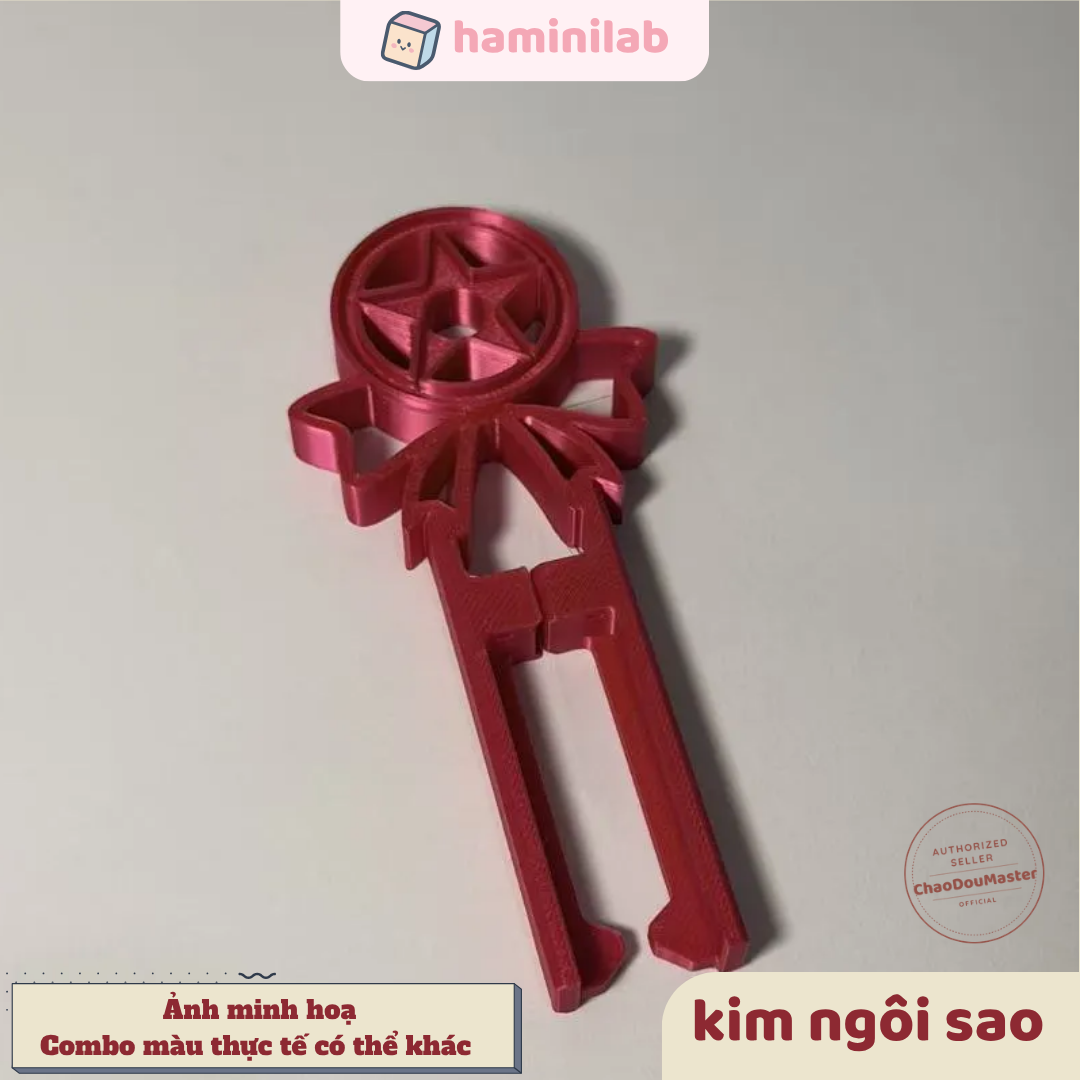 Kim đôi nơ ngôi sao gắp hạt nhựa ủi 2.6mm HAMINI hỗ trợ xếp đính hạt pixel art chính xác tiện lợi, đồ chơi DIY handmade