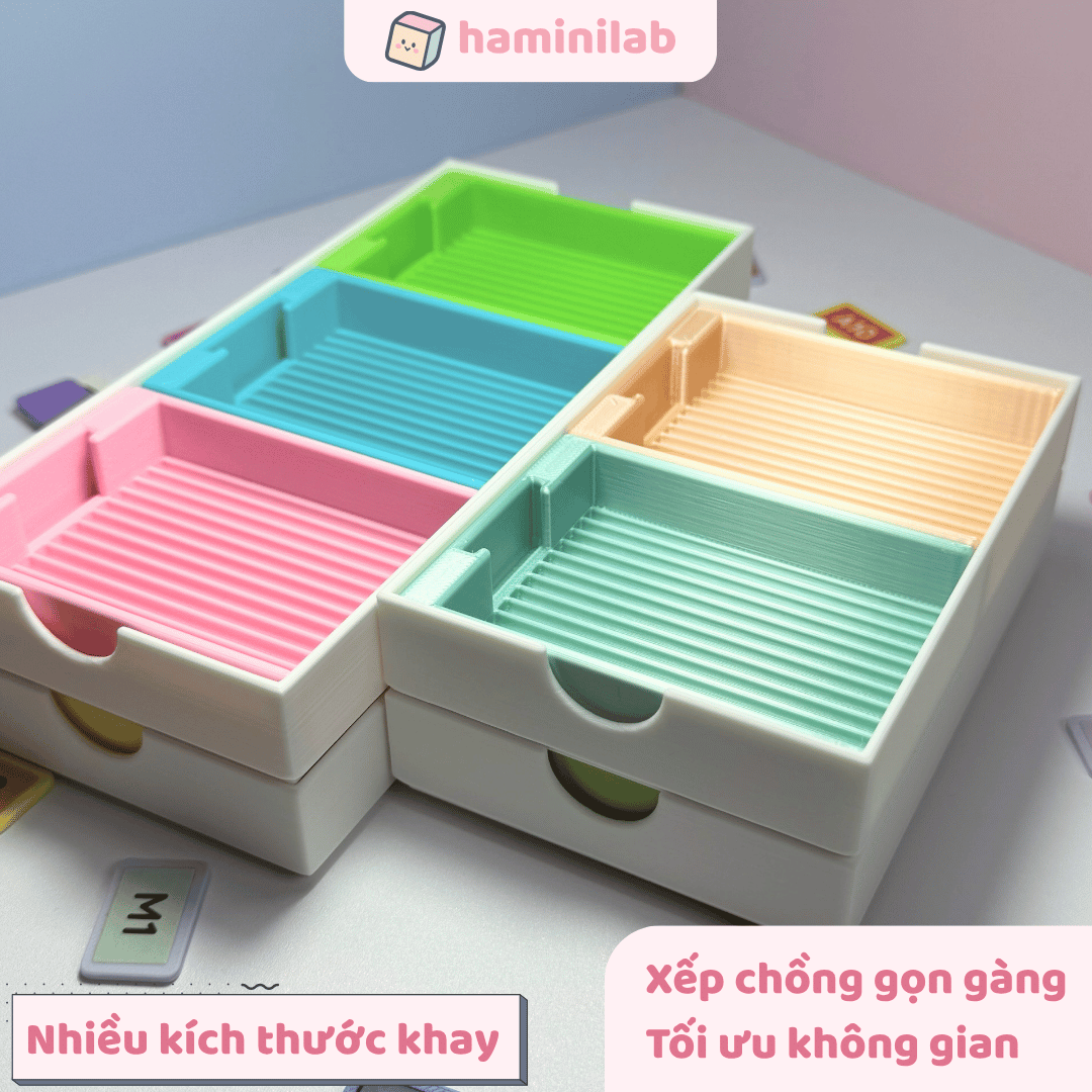 Khay xỏ hạt nhựa ủi 2,6mm phiên bản to HAMINI khay dựng hạt nhựa tiện lợi nhiều ô hạt nhựa ủi 2.6mm, ảnh 2