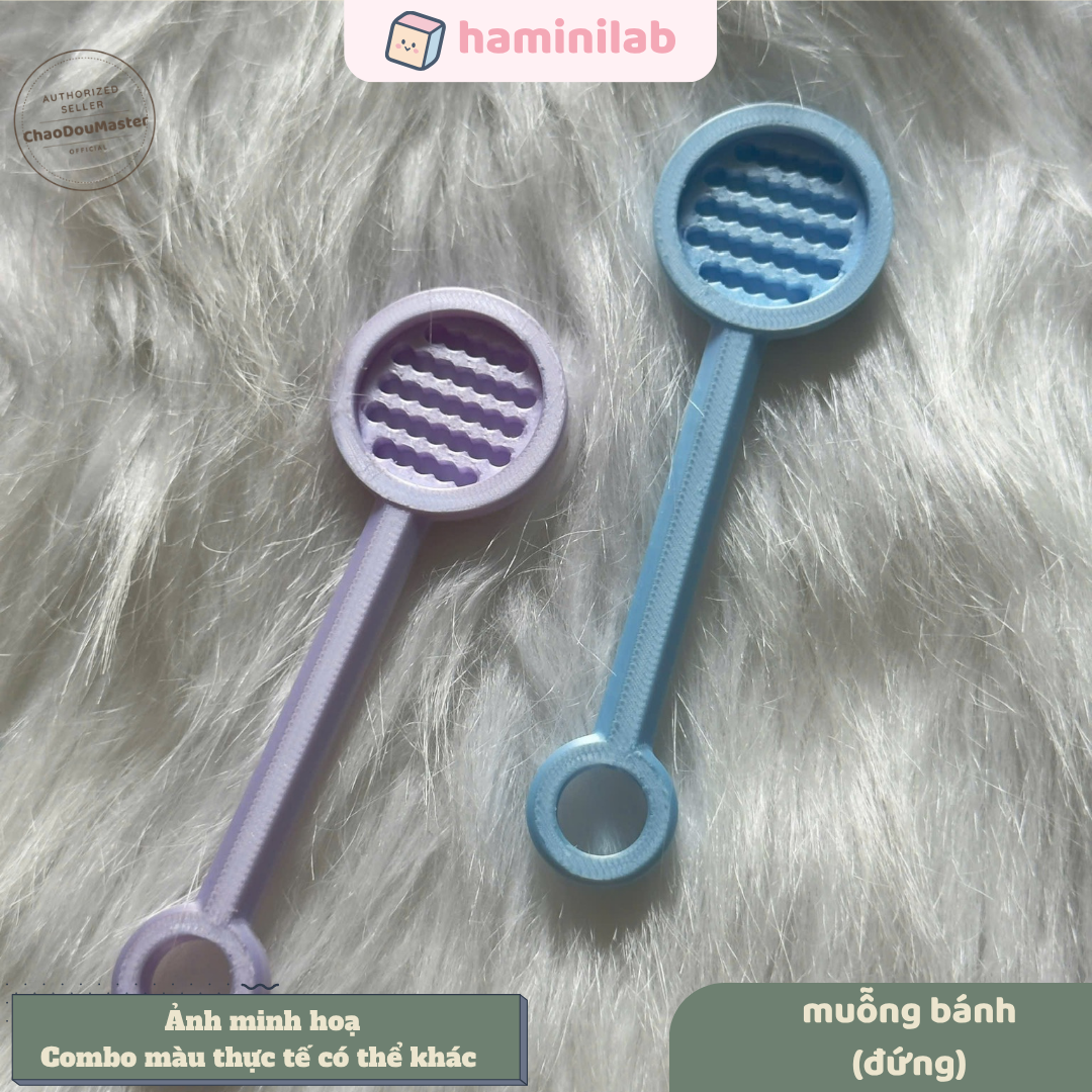 Muỗng múc hạt nhựa ủi HAMINI tích hợp cắm hạt đứng tiện lợi làm tranh pixel art hạt nhựa ủi mini 2.6mm nhiều màu