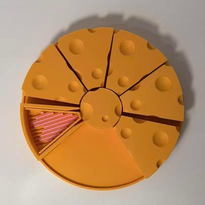 Khay xỏ hạt nhựa ủi 2,6mm HAMINI khay hình Cheese, ảnh 2