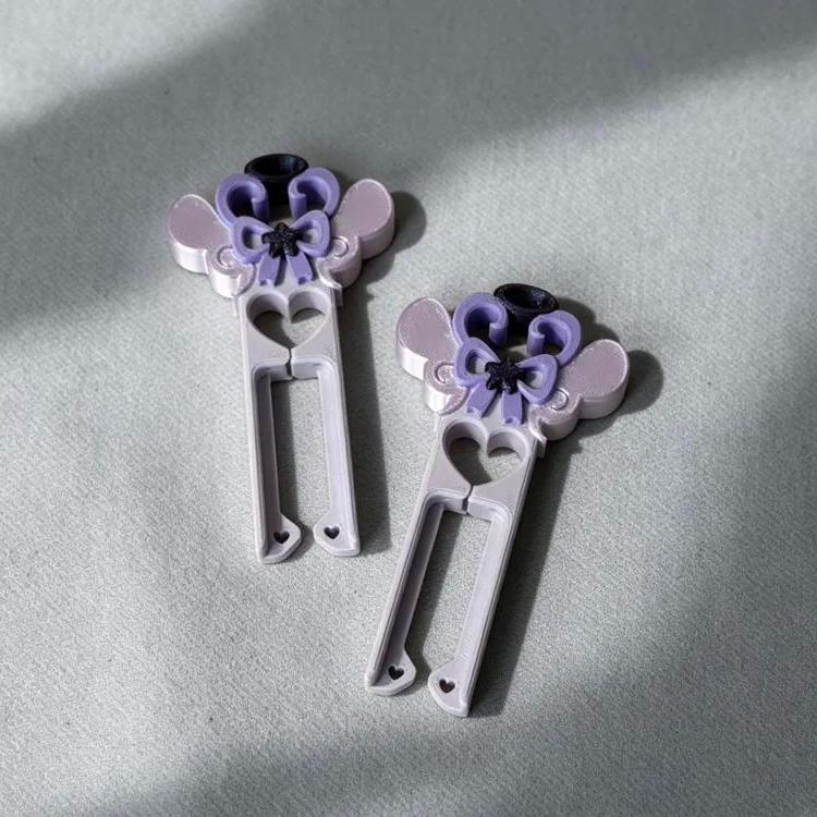 Kim đôi thiên thần gắp hạt nhựa ủi 2.6mm HAMINI hỗ trợ xếp đính hạt pixel art chính xác tiện lợi, đồ chơi DIY handmade, ảnh 4
