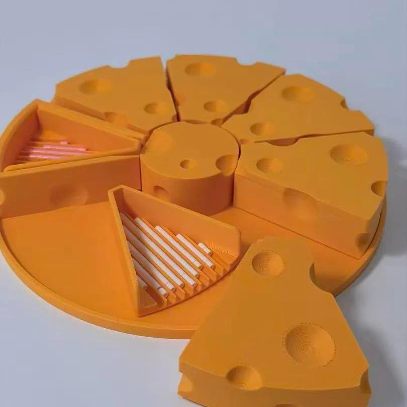 Khay xỏ hạt nhựa ủi 2,6mm HAMINI khay hình Cheese, ảnh 4