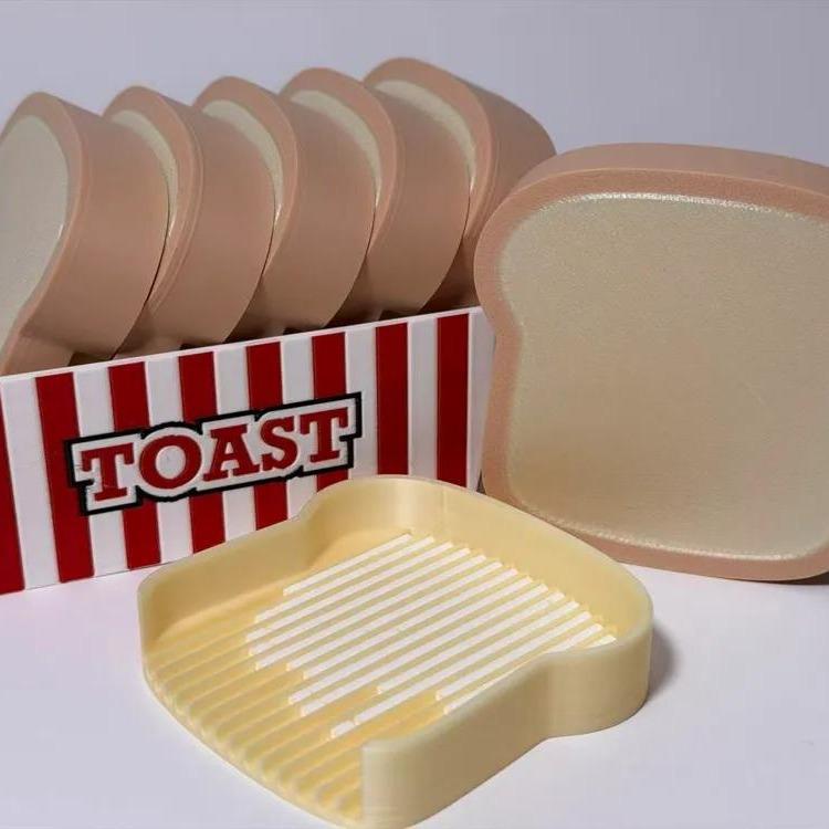 Khay xỏ hạt nhựa ủi 2,6mm HAMINI khay hình Toast, ảnh 3