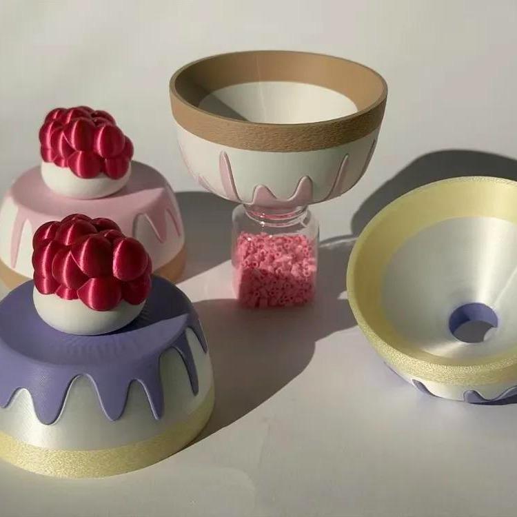 Phễu đổ hạt nhựa ủi HAMINI hỗ trợ gom và phân loại hạt hình Cake, ảnh 3
