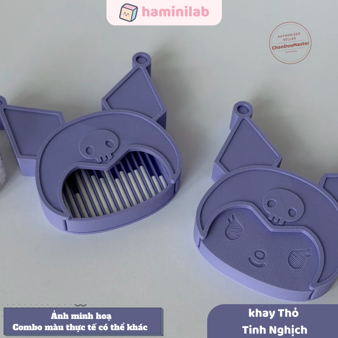 Khay xỏ hạt nhựa ủi 2,6mm HAMINI khay hình K.u.ro.mi