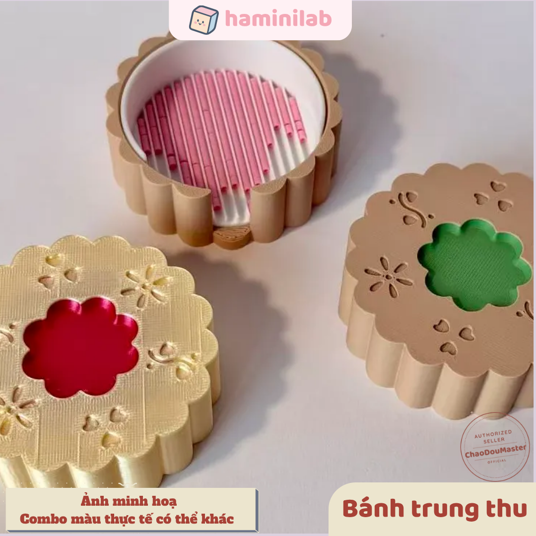 Khay xỏ hạt nhựa ủi 2,6mm HAMINI khay hình bánh trung thu