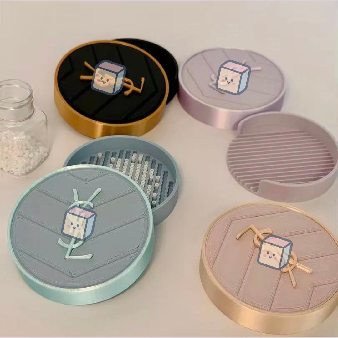 Khay xỏ hạt nhựa ủi 2,6mm HAMINI khay hình cushion, ảnh 2