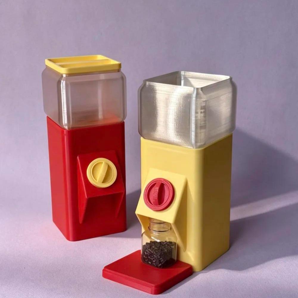 Phễu đổ hạt nhựa ủi HAMINI hỗ trợ gom và phân loại hạt hình gacha vuông, ảnh 2