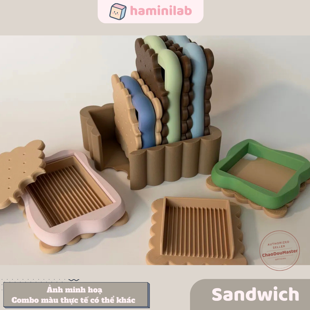 Khay xỏ hạt nhựa ủi 2,6mm HAMINI khay hình sandwich