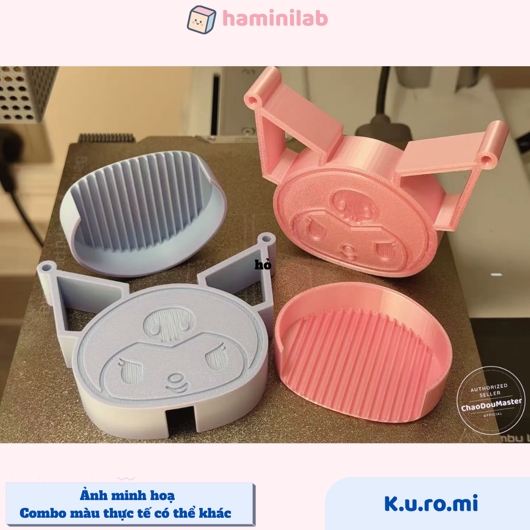 Khay xỏ hạt nhựa ủi 2,6mm HAMINI khay hình K.u.ro.mi, ảnh 2